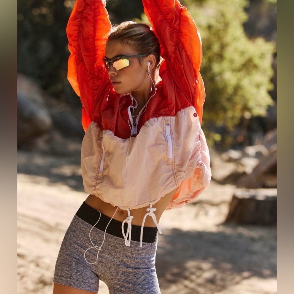 Free People Happy Camper Colorblock Pullover